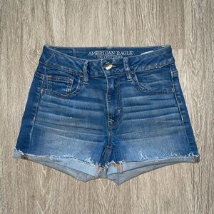 American Eagle Outfitters Blue Denim Shorts